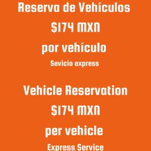 Pago por servicios de gestión de reserva de vehículo